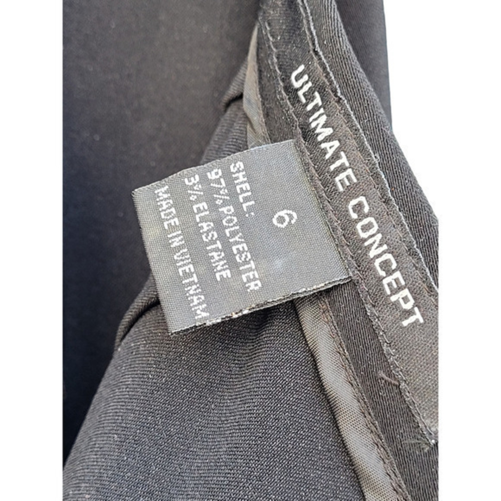 Vintage Ultimate Concept Black Basic Zip Back Sli… - image 4